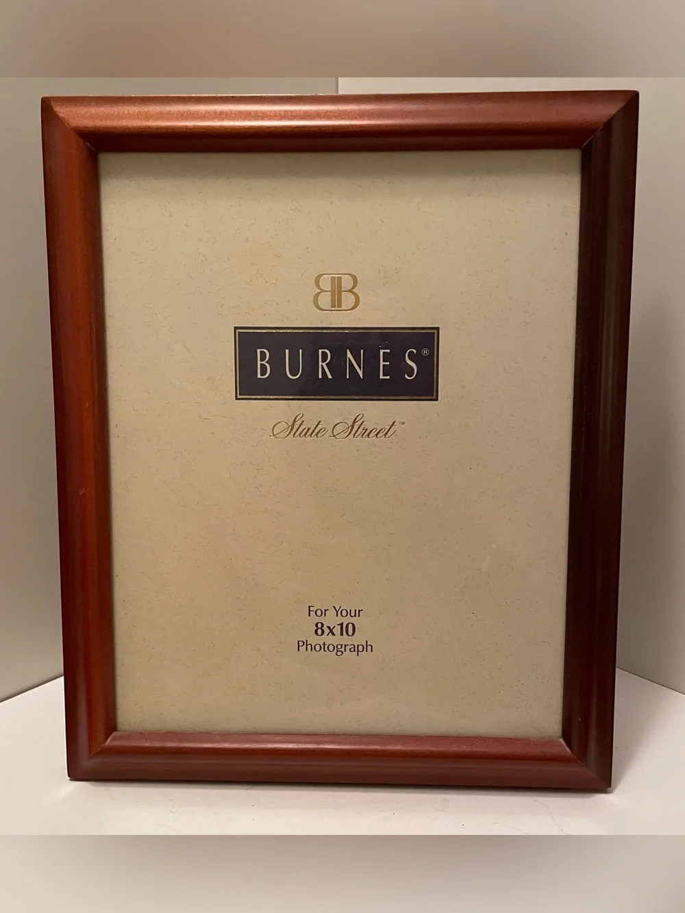 Burnes Of Boston State Street Wood Photo Frames Lot Of 2 5x7 And 8x10